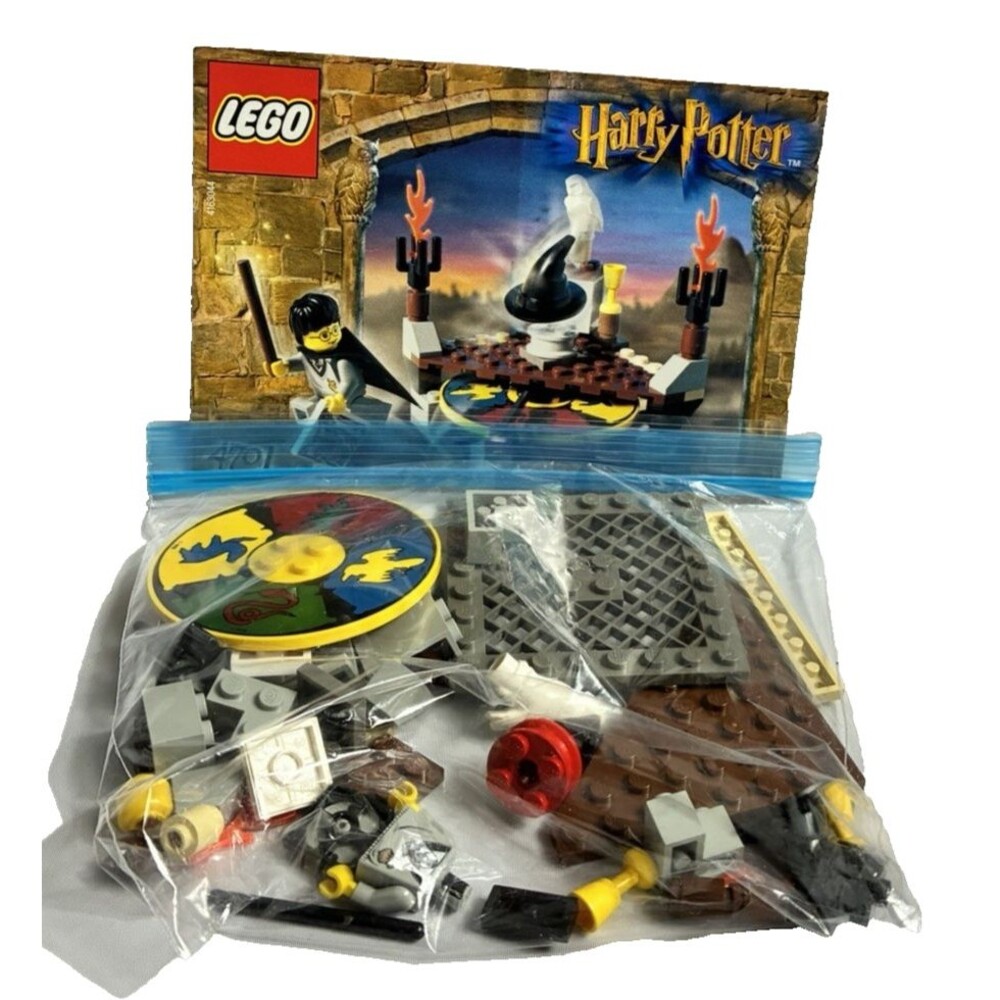 LEGO Harry Potter 4701 Sorting Hat 100% Complete with Manual Minifigures 2001